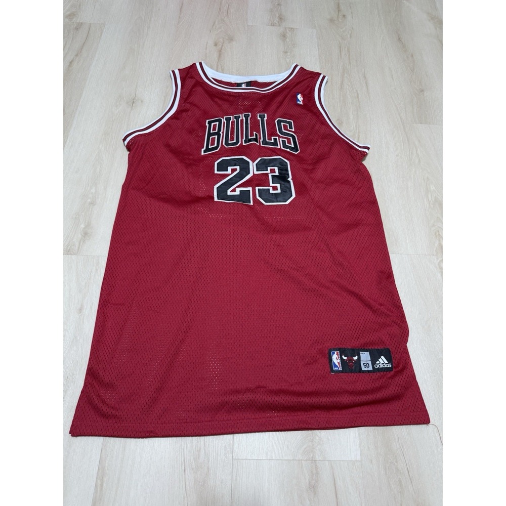 NWT Nike Authentic Michael Jordan Jersey Size 50 XL Red NBA - SEE Notes